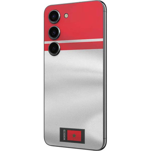 Morocco Soccer Flag Galaxy S23 Skin